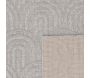Tapis intérieur extérieur en polypropylène Fira 985 gris - NAZ-0962