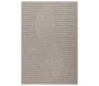 Tapis intérieur extérieur en polypropylène Fira 986 gris