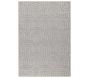 Tapis intérieur extérieur en polypropylène Fira 985 gris