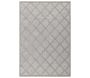 Tapis intérieur extérieur en polypropylène Fira 991 gris