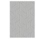 Tapis intérieur extérieur en polypropylène Fira 989 gris