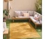 Tapis intérieur extérieur en polypropylène Fira 986 jaune - 
