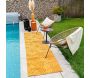 Tapis intérieur extérieur en polypropylène Fira 985 jaune - 6