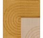 Tapis intérieur extérieur en polypropylène Fira 987 jaune - NAZ-1047