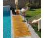 Tapis intérieur extérieur en polypropylène Fira 987 jaune - 6
