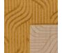 Tapis intérieur extérieur en polypropylène Fira 989 jaune - NAZ-1117