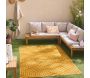 Tapis intérieur extérieur en polypropylène Fira 989 jaune - 5