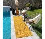 Tapis intérieur extérieur en polypropylène Fira 989 jaune - 6