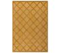Tapis intérieur extérieur en polypropylène Fira 991 jaune
