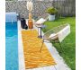 Tapis intérieur extérieur en polypropylène Fira 990 jaune - 6