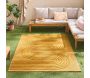 Tapis intérieur extérieur en polypropylène Fira 987 jaune - 5