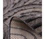 Tapis intérieur extérieur en polypropylène Fira 985 noir - 139