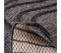 Tapis intérieur extérieur en polypropylène Fira 988 noir - 62,90