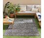 Tapis intérieur extérieur en polypropylène Fira 985 noir - 5