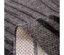 Tapis intérieur extérieur en polypropylène Fira 987 noir - 62,90