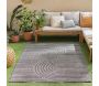 Tapis intérieur extérieur en polypropylène Fira 986 noir - 5