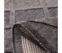 Tapis intérieur extérieur en polypropylène Fira 991 noir - 92,90