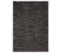 Tapis intérieur extérieur en polypropylène Fira 990 noir