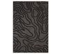Tapis intérieur extérieur en polypropylène Fira 988 noir