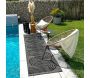 Tapis intérieur extérieur en polypropylène Fira 987 noir - 6