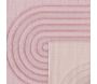 Tapis intérieur extérieur en polypropylène Fira 987 rose - NAZ-1056