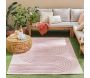 Tapis intérieur extérieur en polypropylène Fira 987 rose - 5