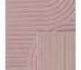 Tapis intérieur extérieur en polypropylène Fira 986 rose - NAZ-1021