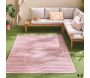 Tapis intérieur extérieur en polypropylène Fira 986 rose - 5