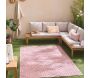 Tapis intérieur extérieur en polypropylène Fira 989 rose - 5