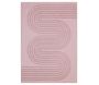 Tapis intérieur extérieur en polypropylène Fira 987 rose