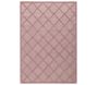 Tapis intérieur extérieur en polypropylène Fira 991 rose