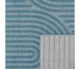 Tapis intérieur extérieur en polypropylène Fira 986 turquoise - NAZ-1008