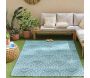 Tapis intérieur extérieur en polypropylène Fira 985 turquoise - 5