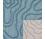 Tapis intérieur extérieur en polypropylène Fira 988 turquoise - NAZ-1081