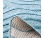 Tapis intérieur extérieur en polypropylène Fira 988 turquoise - 139