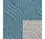 Tapis intérieur extérieur en polypropylène Fira 989 turquoise - NAZ-1115