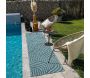 Tapis intérieur extérieur en polypropylène Fira 989 turquoise - 6