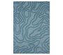 Tapis intérieur extérieur en polypropylène Fira 988 turquoise