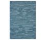 Tapis intérieur extérieur en polypropylène Fira 990 turquoise