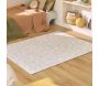 Tapis intérieur à poils courts Alix 735 beige - NAZ-0864