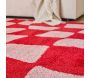 Tapis intérieur à poils longs Swing 383 rouge - 72,90
