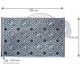 Tapis de jardin reversible - 22,90