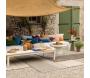Tapis en jonc de mer Karan Carbone - 6