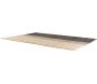 Tapis en jonc de mer Karan Carbone - SDE-0847
