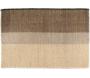 Tapis en jonc de mer Karan Carbone