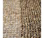 Tapis en jonc de mer et coton carbone Karan - 5