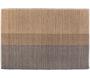 Tapis en jonc de mer et coton myosotis Karan