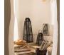 Tapis en jonc de mer et coton  terracotta Karan - 7