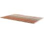 Tapis en jonc de mer et coton  terracotta Karan - SDE-0898