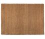Tapis en jute et coton Elliot bronze